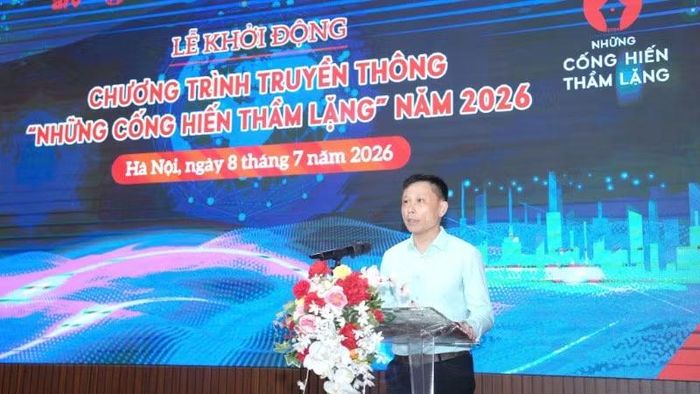 Phó Giáo sư, Tiến sĩ Nguyễn Thành Lợi phát biểu khai mạc. (Ảnh: PHẠM HÙNG)