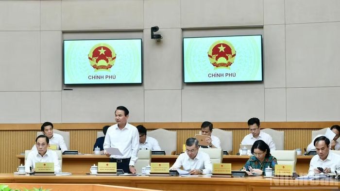 Lãnh đạo các bộ, ngành Trung ương, các đại biểu tham dự phiên họp. (Ảnh: THANH GIANG)