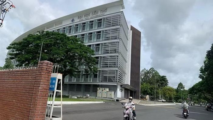 Một góc Đại học Cần Thơ.