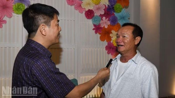 Ông Nguyễn Văn Toàn, Chủ tịch Hội Doanh nhân người Thái gốc Việt tỉnh Phuket. (Ảnh: MINH THẮNG)