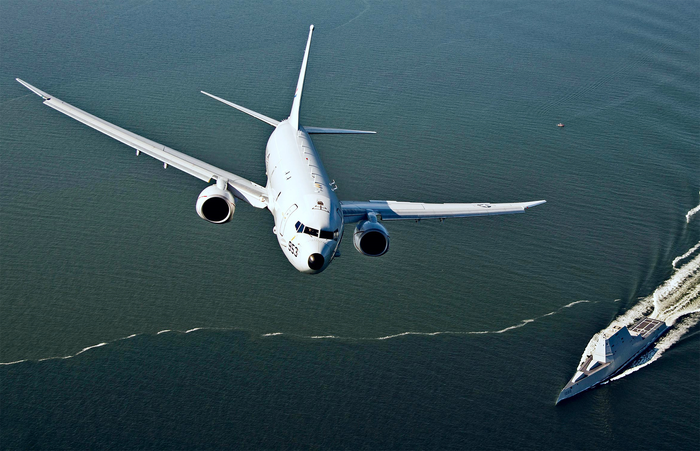 Máy bay P-8A Poseidon của Hải quân Mỹ. Ảnh: The Defense Post 