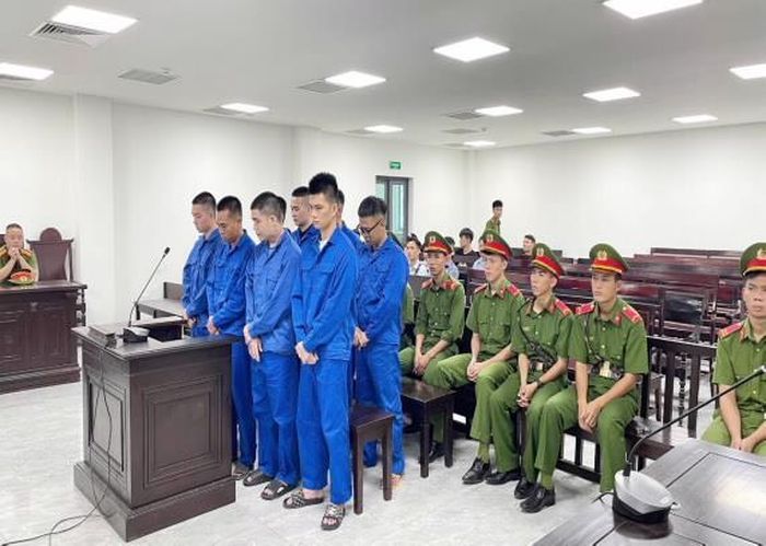Phiên tòa xét xử các bị cáo Phạm Văn Diệm, Nguyễn Đức Hùng và đồng phạm.