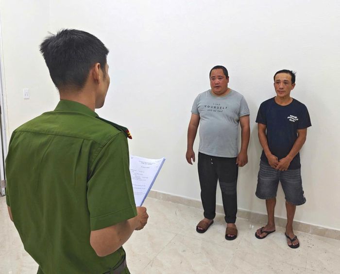 Các đối tượng bị tạm giữ hình sự trong vụ án