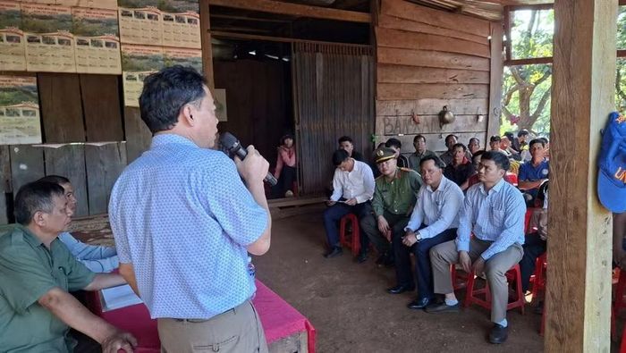 Tuyên truyền, giáo dục pháp luật được lồng ghép trong công tác quản lý, bảo vệ rừng tại địa phương.