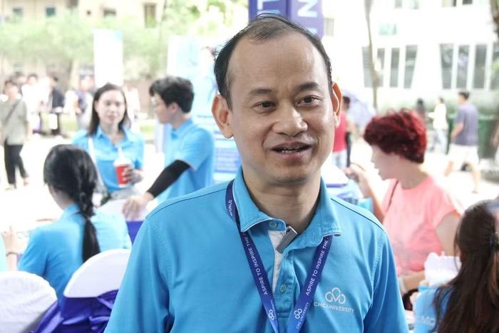 PGS.TS Vũ Việt Vũ - Trưởng khoa Công nghệ Thông tin và Truyền thông, Trường Đại học CMC chia sẻ với phóng viên về