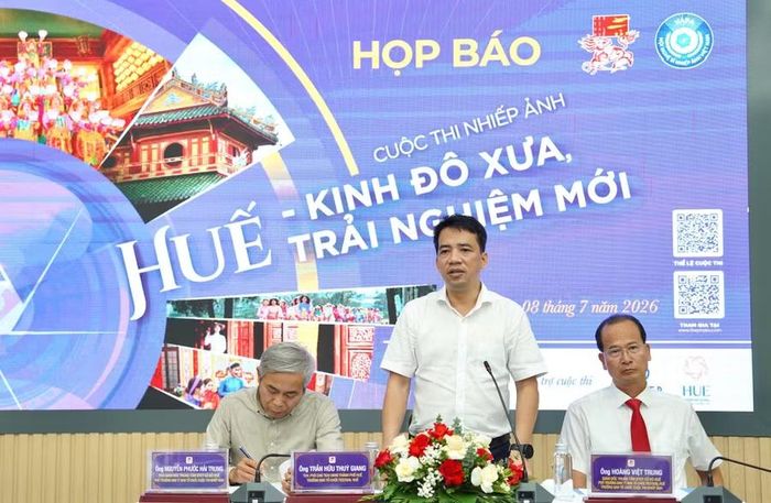 Ông Trần Hữu Thùy Giang - Phó Chủ tịch UBND TP Huế, Trưởng Ban Tổ chức Festival Huế 2026 cho biết, đây là lần đầu tiên có một cuộc thi nhiếp ảnh quy mô lớn trong Festival Huế.