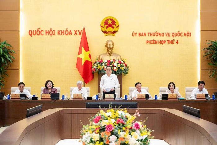  Phiên họp Ủy ban Thường vụ Quốc hội dự kiến kéo dài 6 ngày. Ảnh: QH 