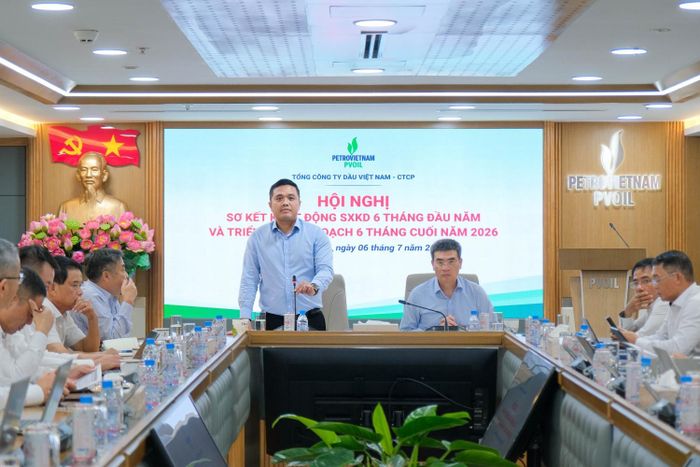 Ông Nguyễn Đăng Trình - Tổng Giám đốc PVOIL phát biểu kết luận tại Hội nghị