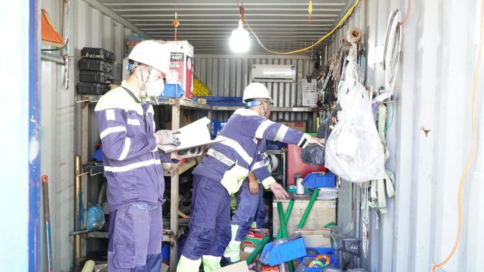 Công tác quản lý vật tư tại NMNĐ Thái Bình 2 đến từng tổ đội sản xuất, bảo dưỡng sửa chữa.