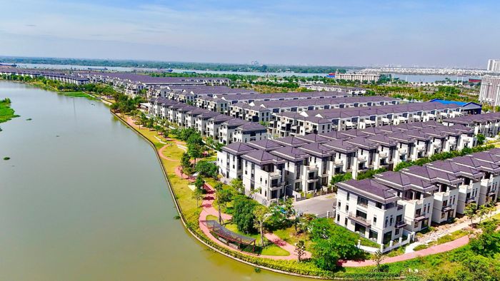 Một khu đô thị ven sông ở Đồng Nai. Ảnh: A.X