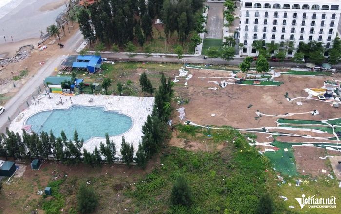 Cận cảnh khu vực bên trong dự án. Ảnh: Lê Dương