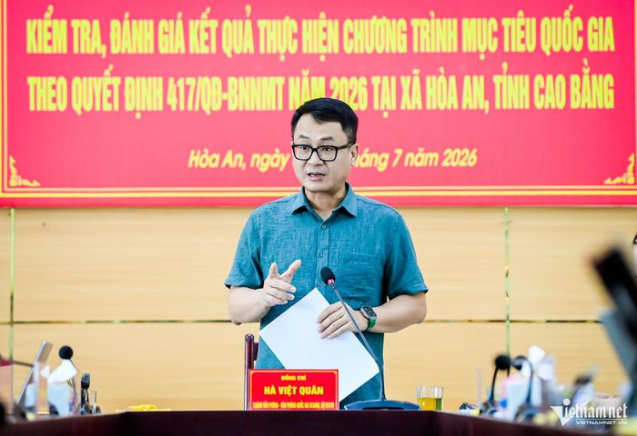 Ông Hà Việt Quân, Chánh Văn phòng Quốc gia về Dân tộc và Miền núi, Phó Trưởng đoàn công tác