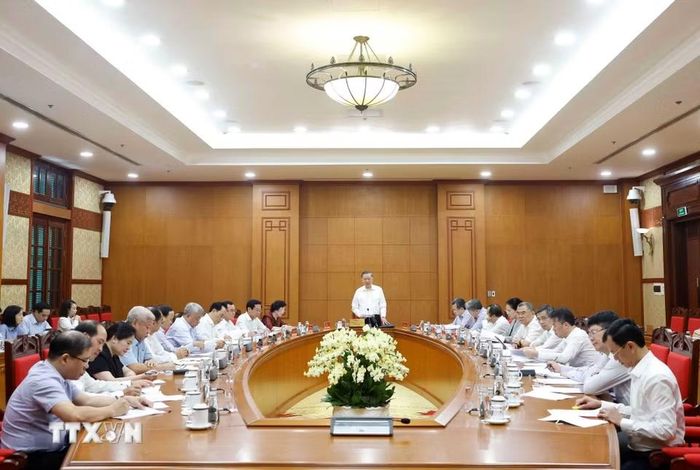 Tổng Bí thư, Chủ tịch nước Tô Lâm phát biểu. (Ảnh: Thống Nhất/TTXVN)