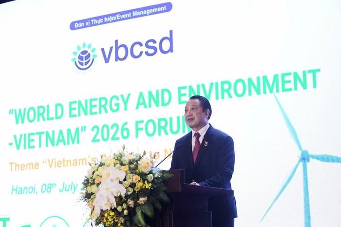 Ông Nguyễn Quang Vinh cho biết VCCI sẽ phối hợp chặt chẽ với các Bộ, ngành, địa phương và đối tác quốc tế để chuyển hóa các khuyến nghị thành chương trình hợp tác, hoạt động hỗ trợ doanh nghiệp và sáng kiến chính sách cụ thể trong thời gian tới. (Ảnh: Vietnam+)