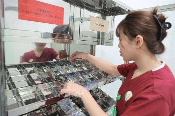 Đến nay, bệnh viện đã chuẩn bị sẵn sàng cho ngày khai trương. Ảnh: Minh Quyết/TTXVN
