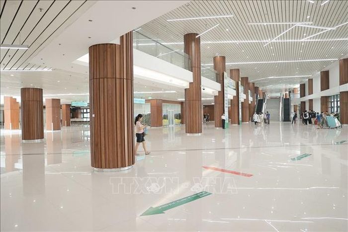 Đến nay, bệnh viện đã chuẩn bị sẵn sàng cho ngày khai trương. Ảnh: Minh Quyết/TTXVN