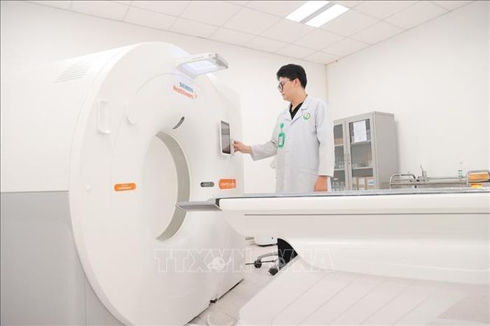 Đến nay, bệnh viện đã chuẩn bị sẵn sàng cho ngày khai trương. Ảnh: Minh Quyết/TTXVN