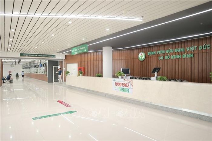 Đến nay, bệnh viện đã chuẩn bị sẵn sàng cho ngày khai trương. Ảnh: Minh Quyết/TTXVN