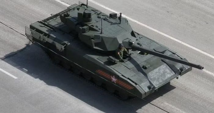 Nguyên mẫu xe tăng T-14 thế hệ thứ tư - mẫu kế nhiệm bị trì hoãn khá lâu của T-64/72/80. Ảnh: MW.