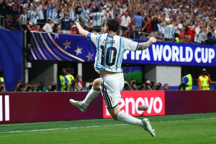 Messi ghi bàn thắng 21 ở World Cup. Ảnh: FIFA