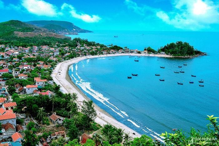 Vẻ đẹp biển Quỳnh Long. Ảnh: Nhật Thanh