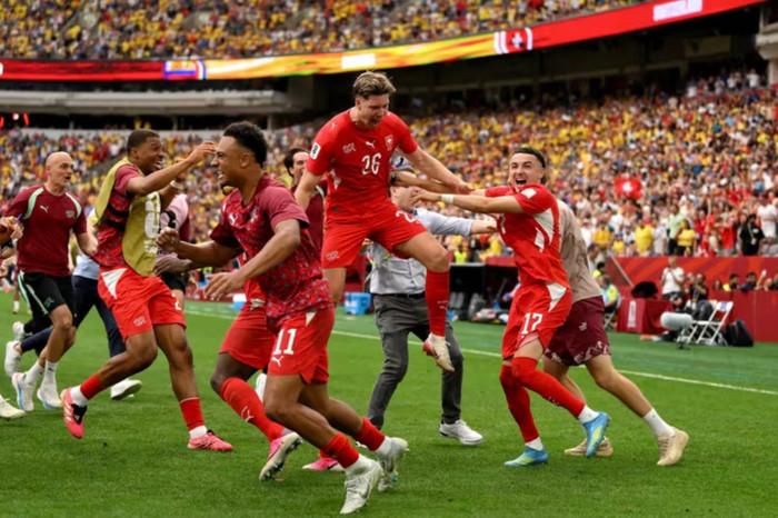 Thụy Sĩ chơi đầy kĩ luật. Ảnh: FIFA