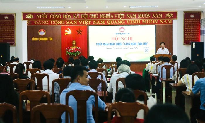 Ủy ban MTTQ Việt Nam tỉnh Quảng Trị triển khai hoạt động "Lắng nghe dân nói"