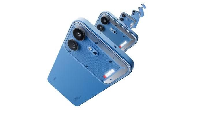 Mặt lưng tiếp tục là điểm nhấn nhận diện của Nothing khi có hệ thống đèn Glyph Bar