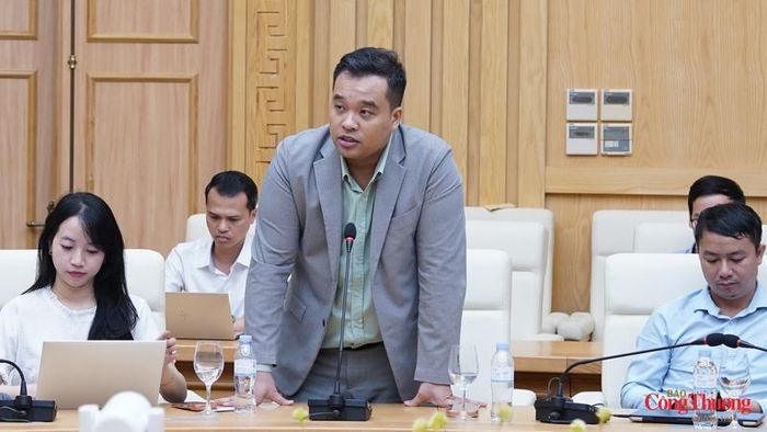 Ông Bùi Vĩnh Thắng - Giám đốc Quốc gia tại Việt Nam của Hội đồng Năng lượng Gió Toàn cầu (GWEC) tham gia đóng góp ý kiến.