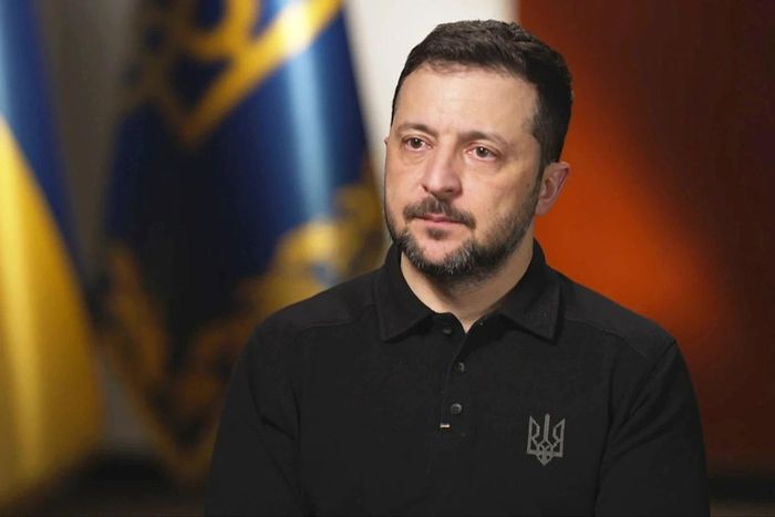 Tổng thống Ukraine Volodymyr Zelensky. Ảnh: NBC News.