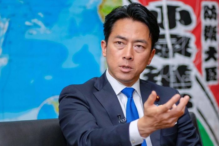 Bộ trưởng Quốc phòng Nhật Bản Shinjiro Koizumi. Ảnh: The Japan Time.