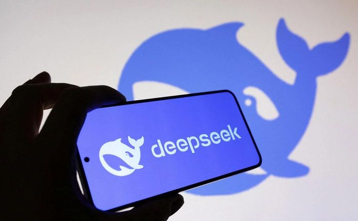 Logo của DeepSeek. Ảnh: REUTERS.