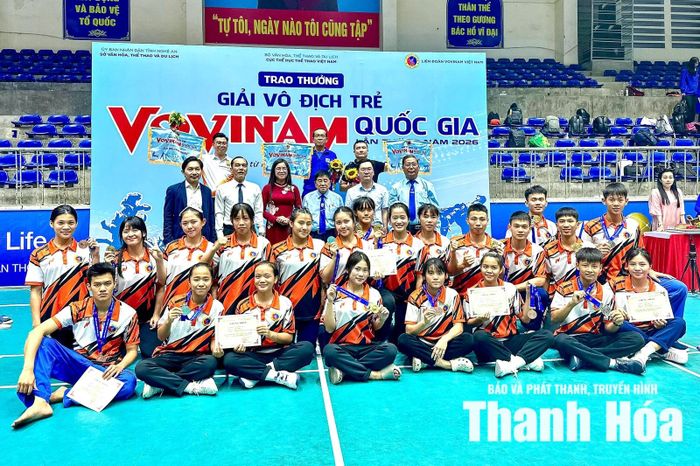 Đội tuyển Vovinam Thanh Hóa được đánh giá cao ở chiều sâu lực lượng.