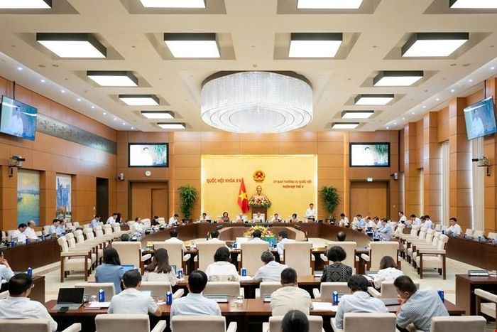 Quang cảnh phiên họp. Ảnh: Quốc hội.