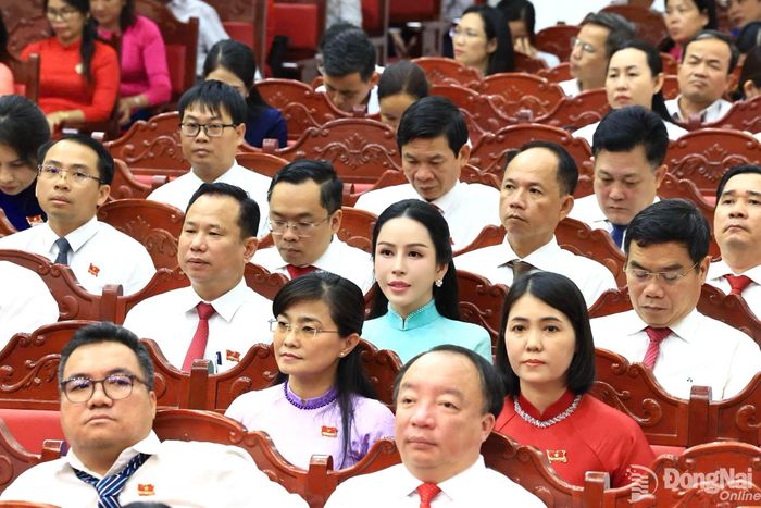 Các đại biểu tham dự kỳ họp. Ảnh: Công Nghĩa