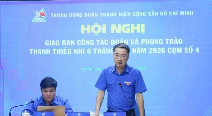  Bí thư Trung ương Đoàn TNCS Hồ Chí Minh, Chủ tịch Trung ương Hội LHTN Việt Nam Nguyễn Tường Lâm phát biểu kết luận hội nghị. Ảnh: Trung ương Đoàn TNCS Hồ Chí Minh 