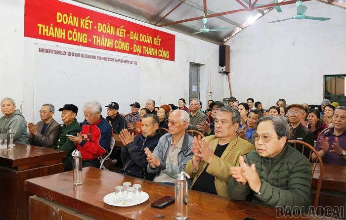 Người dân tổ dân phố 2 rất đồng tình ủng hộ chủ trương sáp nhập tổ dân phố.