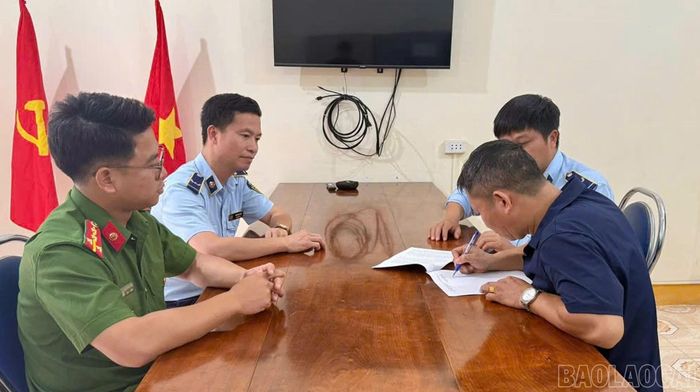 Ông N.V.S. được mời lên làm việc tại cơ quan chức năng.