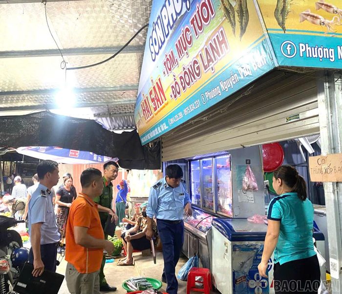 Cơ quan chức năng kiểm tra cơ sở kinh doanh của ông N.V.S.