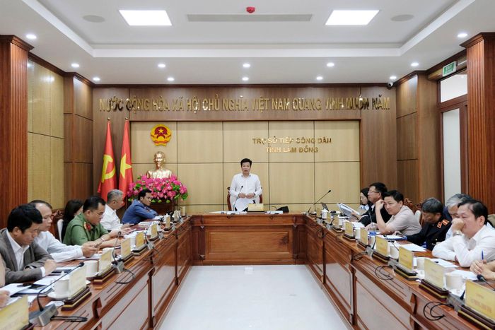 Phó Bí thư Tỉnh ủy, Chủ tịch HĐND tỉnh Lâm Đồng Lưu Văn Trung chủ trì buổi tiếp công dân định kỳ tháng 4/2026