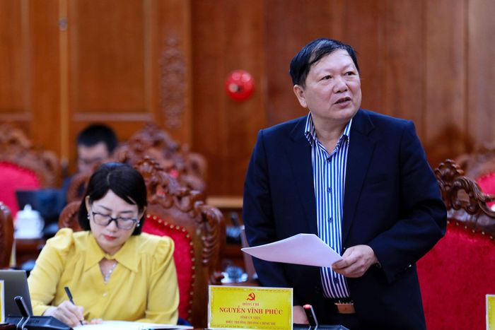 Tỉnh ủy viên, Hiệu trưởng Trường Chính trị tỉnh Lâm Đồng Nguyễn Vĩnh Phúc đánh giá cao hoạt động bảo vệ nền tảng tư tưởng tại cấp xã trên địa bàn