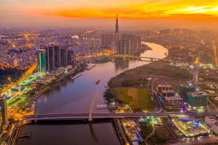 Một góc TP. HCM hiện nay. Ảnh: Tạp chí VnEconomy