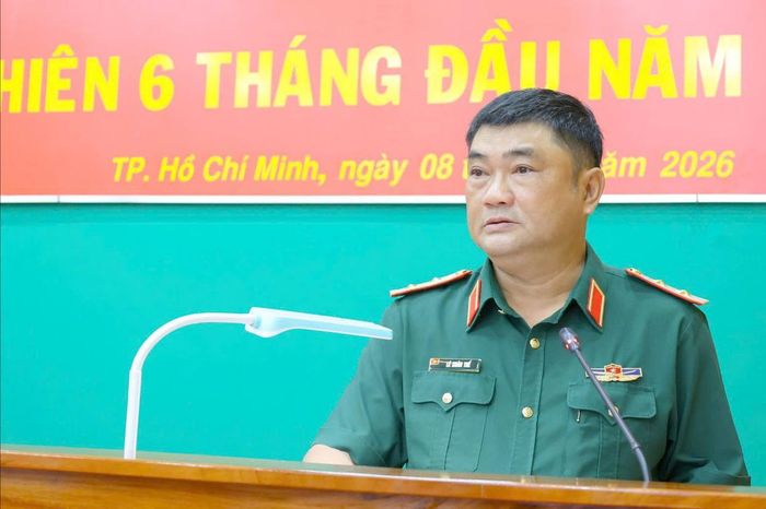 Trung tướng Lê Xuân Thế, Ủy viên Ban Chấp hành Trung ương Đảng, Ủy viên Quân ủy Trung ương, Phó Bí thư Đảng ủy, Tư lệnh Quân khu phát biểu