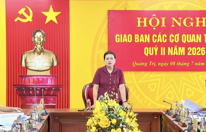 Đồng chí Ly Kiều Vân, Trưởng ban Nội chính Tỉnh ủy phát biểu kết luận tại hội nghị - Ảnh: H.N