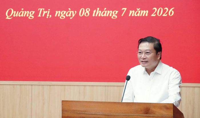 Đồng chí Lê Hồng Vinh, Chủ tịch UBND tỉnh phát biểu tại buổi tọa đàm - Ảnh: Q.V