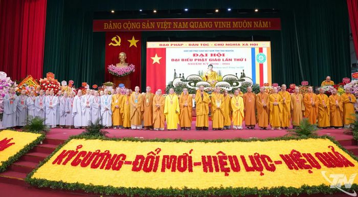 Ban Trị sự Giáo hội Phật giáo Việt Nam tỉnh Thái Nguyên nhiệm kỳ 2026-2031 ra mắt Đại hội.