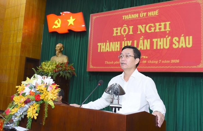 Bí thư Thành ủy Nguyễn Đình Trung phát biểu bế mạc Hội nghị
