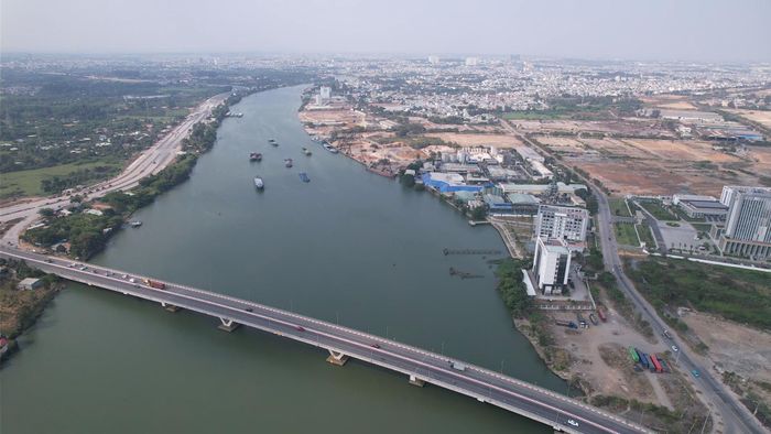 Diện mạo hiện tại khu vực xây dựng trung tâm hành chính - chính trị thành phố.