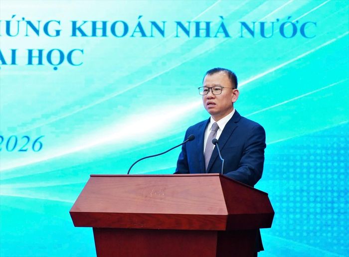 Phó Chủ tịch UBCKNN Nguyễn Hoàng Dương phát biểu tại sự kiện