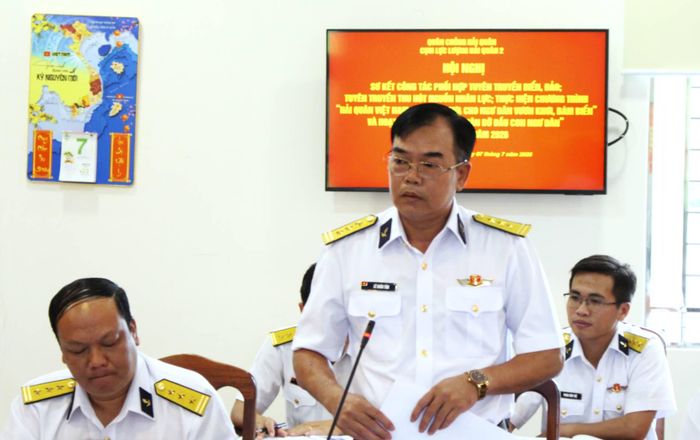 Đại biểu phát biểu tại hội nghị.
